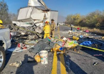 Carreterazo deja nueve muertos en Tamaulipas; entre ellos una niña