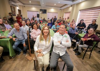 Maki y Eugenio buscan posicionar al Partido Verde en Nuevo Laredo