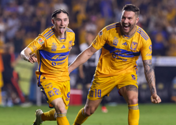 Tigres no tuvo piedad del Necaxa y goleó con triplete de Marcelo Flores