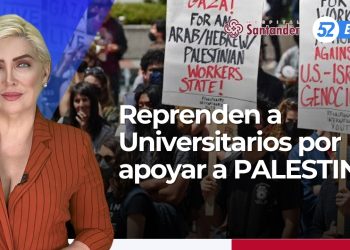 Reprenden a universitarios por apoyar a Palestina