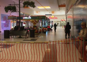 Reportan balacera en Plaza Sendero de Tabasco