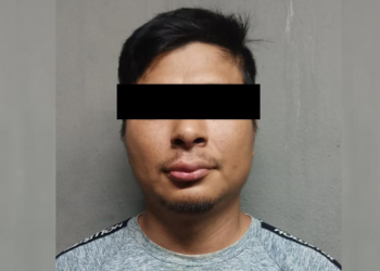 Nuevo León: Hombre agrede a su pareja en plaza comercial y es detenido por los clientes del comercio