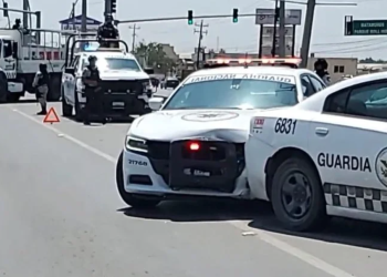 Reynosa: Chocan patrullas de la GN