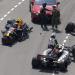 ¡Brutal choque! Checo Pérez salió ileso de un aparatoso accidente en Mónaco
