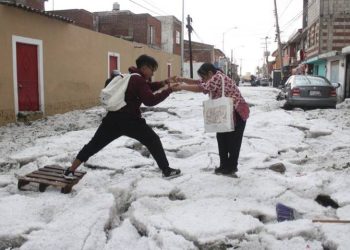 Granizada en Puebla: videos y fotos de la tormenta que tiró árboles