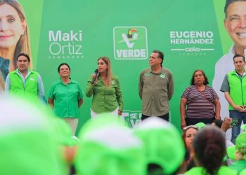 Muestran matamorenses apoyo a Maki Esther Ortiz Domínguez y Eugenio Hernández Flores