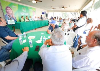 Impulsan sector productivo de Río Bravo a Maki Esther Ortiz Domínguez, Eugenio Hernández Flores y Casandra De los Santos Flores