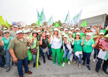 Activan el Verde en el poniente de Reynosa con Maki Ortiz
