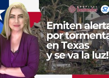 Emiten alerta por tormentas en Texas