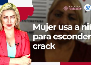 Mujer usa a niña para esconder crack