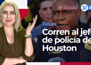 Corren al jefe de policía de Houston