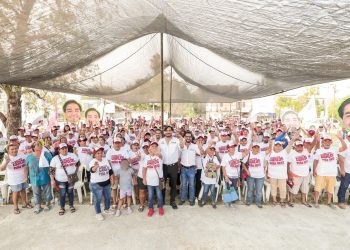 Carlos Peña Ortiz, Victorioso Cierre en el día 37 de Campaña, en las colonias Jacinto López y Nuevo Amanecer