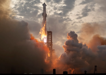 SpaceX realiza su cuarta prueba de vuelo del cohete Starship desde Starbase, Texas