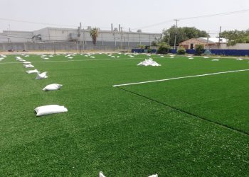 Invierte Gobierno de Reynosa más de 12.5 MDP en 6 canchas de usos múltiples