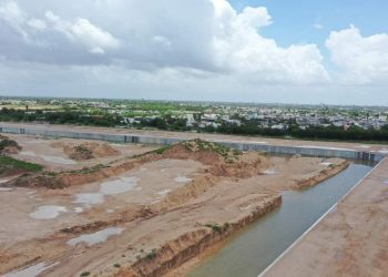 Presa “El Águila”, aún sin terminar, ayuda a manejar excedente de agua en Reynosa