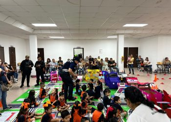 Vincula Gobierno de Reynosa dependencias de seguridad con niñez reynosense