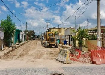 Amplía Gobierno de Reynosa infraestructura vial de Unidad Obrera con 5.2 MDP