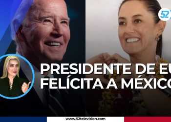 Presidente de EU felicita a México