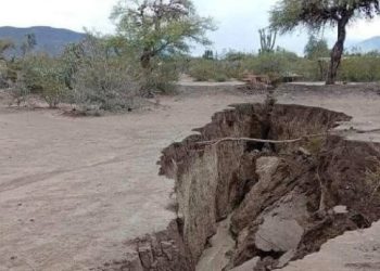 Se abre la tierra en Tula, Tamaulipas; temen que grietas se “traguen” los ejidos