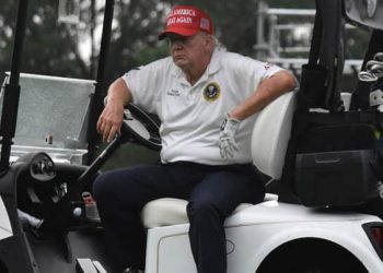 “Montón de basura”: Trump arremete contra Biden y Harris en video filtrado