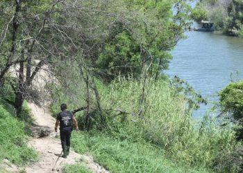 Encuentran cuerpo flotando en el Río Bravo