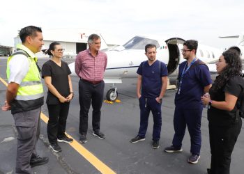 Llegan órganos al aeropuerto