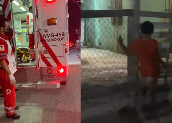 Mujer encuentra niño caminando solo en la madrugada