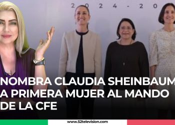 Nombra Sheinbaum primera mujer al mando de la CFE