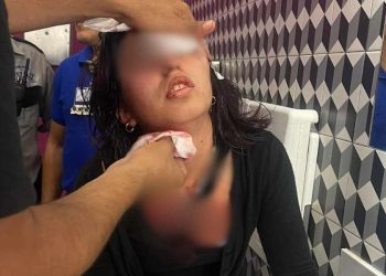 Violento ataque en HEB de Reynosa: Empacador agrede a mujer