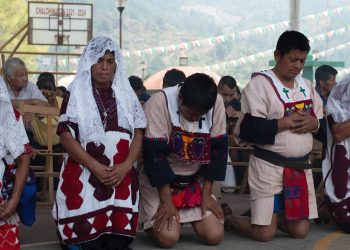 Indígenas tzotziles exigen paz y justicia ante la violencia en Chiapas