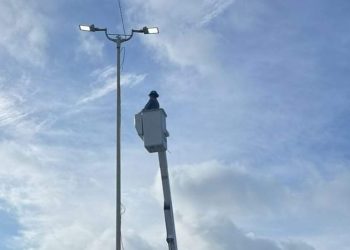 Mejora Gobierno de Reynosa seguridad de carretera Reynosa-Río Bravo con más iluminación