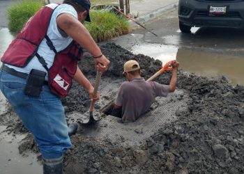 Restauró Comapa líneas en el sector Granjas