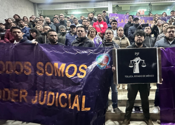 Trabajadores del PJF se van a paro indefinido de labores en todo México