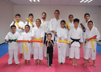 Promueve el Gobierno de Reynosa clases de karate en Gimnasio Jarachina