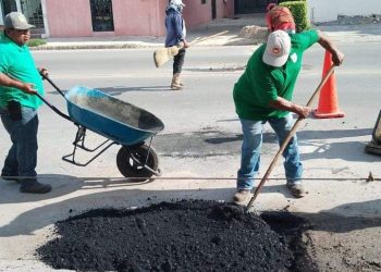 Repara Gobierno de Reynosa calles de la ciudad