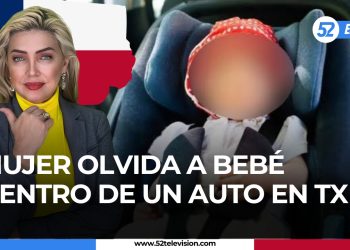 Mujer olvida a bebé dentro de un auto en Texas