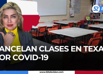 Cancelan clases en Texas por COVID-19