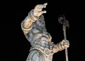 Chaac llega a Yucatán: revelan estatua del dios maya de la lluvia