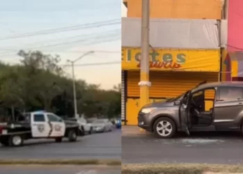 Violento ataque armado en Apodaca, NL: Hombre herido mientras estaba con su hija en una camioneta