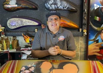 Invita Gobierno de Reynosa a apreciar al genio del aerógrafo Miky Padre Santo