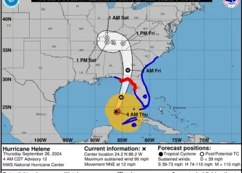 Florida se prepara para la llegada de la tormenta Helene