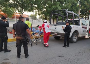 Patrulla pierde el control y atropella a 6 personas en Ciudad Victoria 