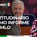 Multitudinario último informe de AMLO
