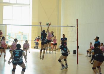 El Polideportivo abrió sus puertas para recibir el Torneo Estatal de Voleibol