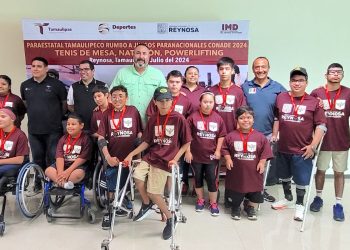 Ganan Reynosenses históricas medallas en los Juegos Paranacionales