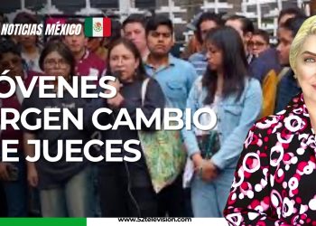 Jóvenes urgen cambio de jueces