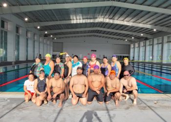 Promueven en el Polideportivo la natación y sana convivencia