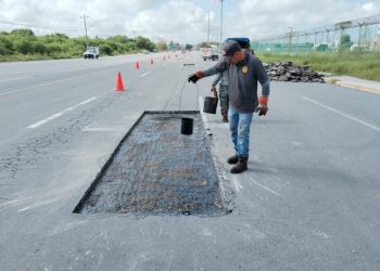 Gobierno de Reynosa avanza con el programa permanente de bacheo