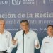 Inaugura Américo albergue y residencia en hospital de Matamoros durante enlace con el presidente AMLO