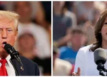 Kamala Harris reta a Donald Trump a un debate con micrófonos encendidos “todo el tiempo”